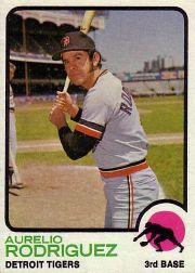 1973 Topps Baseball Cards      218     Aurelio Rodriguez
